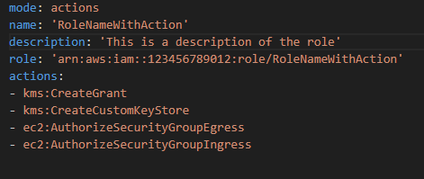 Policy File Example